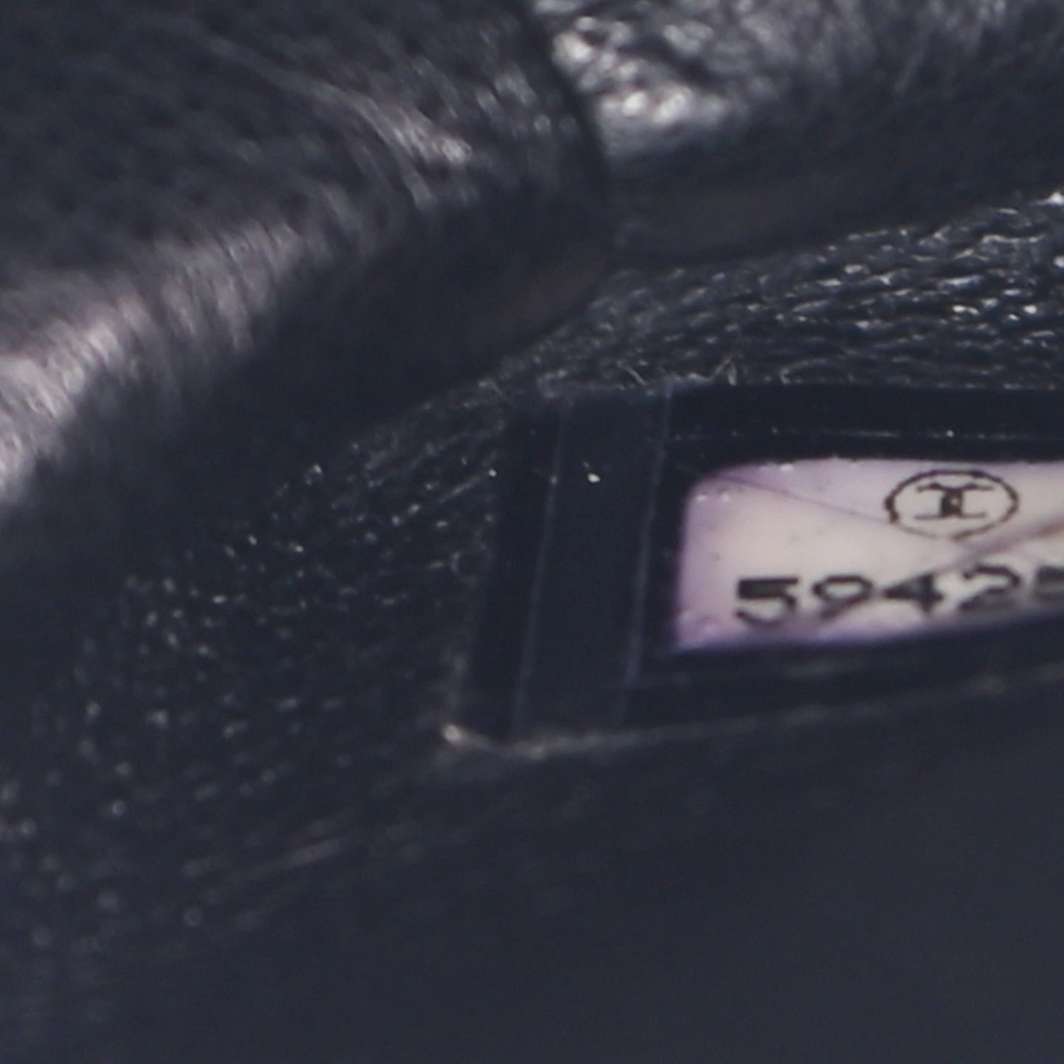 Chanel Caviar Quilted Jumbo Kelly Flap Black 7 of 10