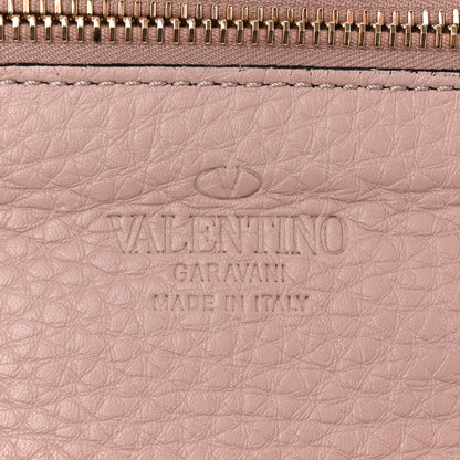 Valentino Garavani Grained Calfskin Small Rockstud Tote Poudre 6 of 10