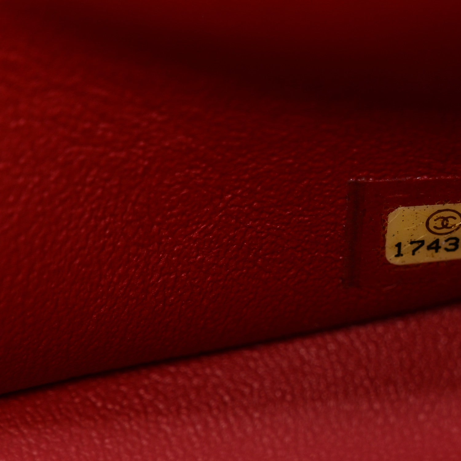 Chanel Lambskin Quilted Jumbo Double Flap Red 6 of 11