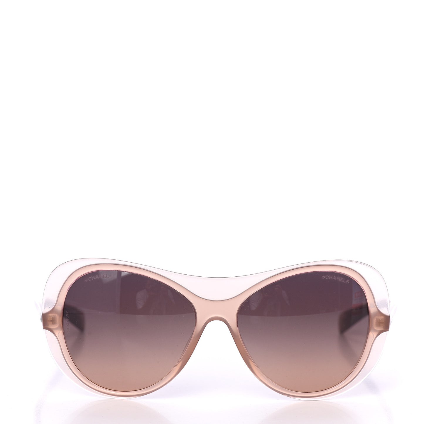 Oval Sunglasses 5389-A Light Brown