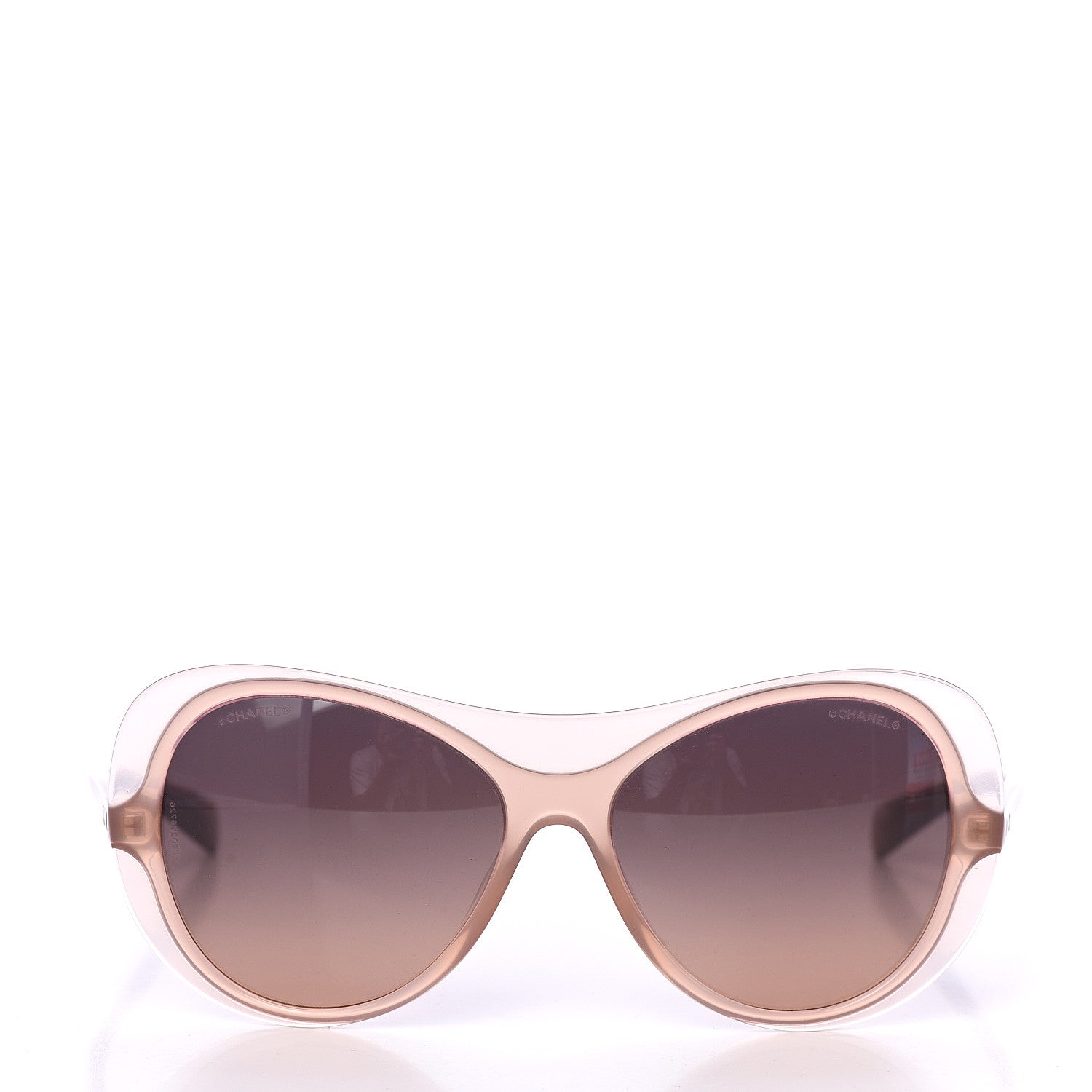 Chanel Oval Sunglasses 5389-A Light Brown 2 of 7