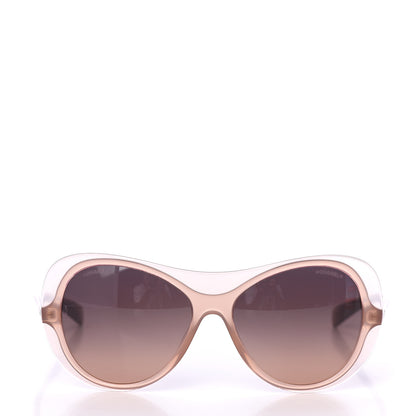 Chanel Oval Sunglasses 5389-A Light Brown 2 of 7