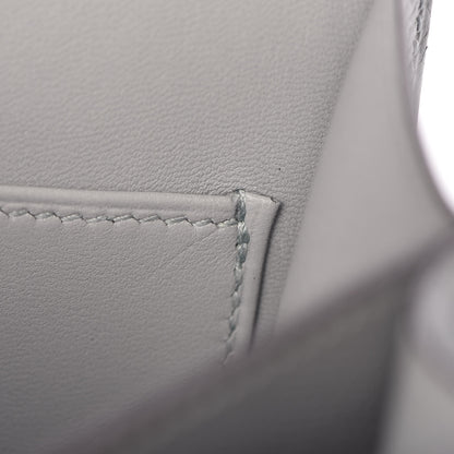Hermes Epsom Constance 18 Bleu Glacier 18 of 19