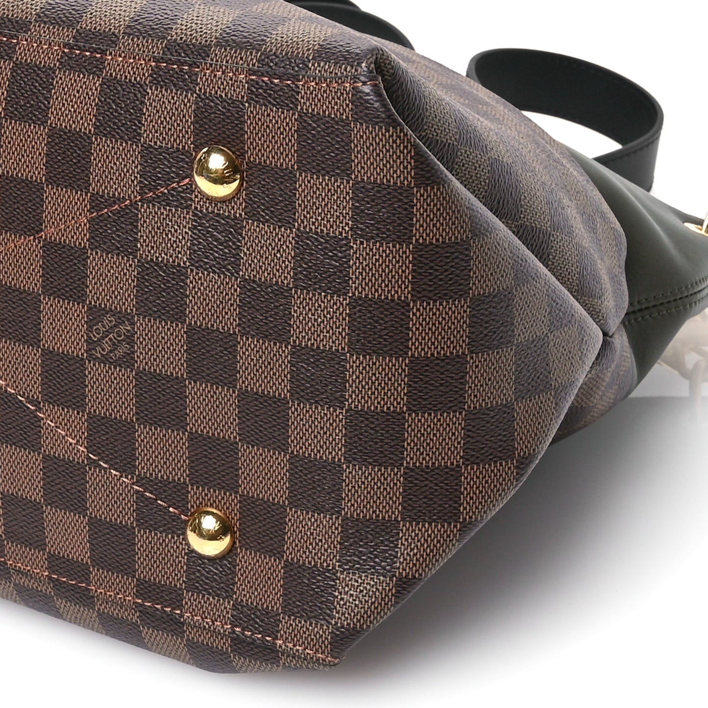 Damier Ebene Calfskin Maida Khaki