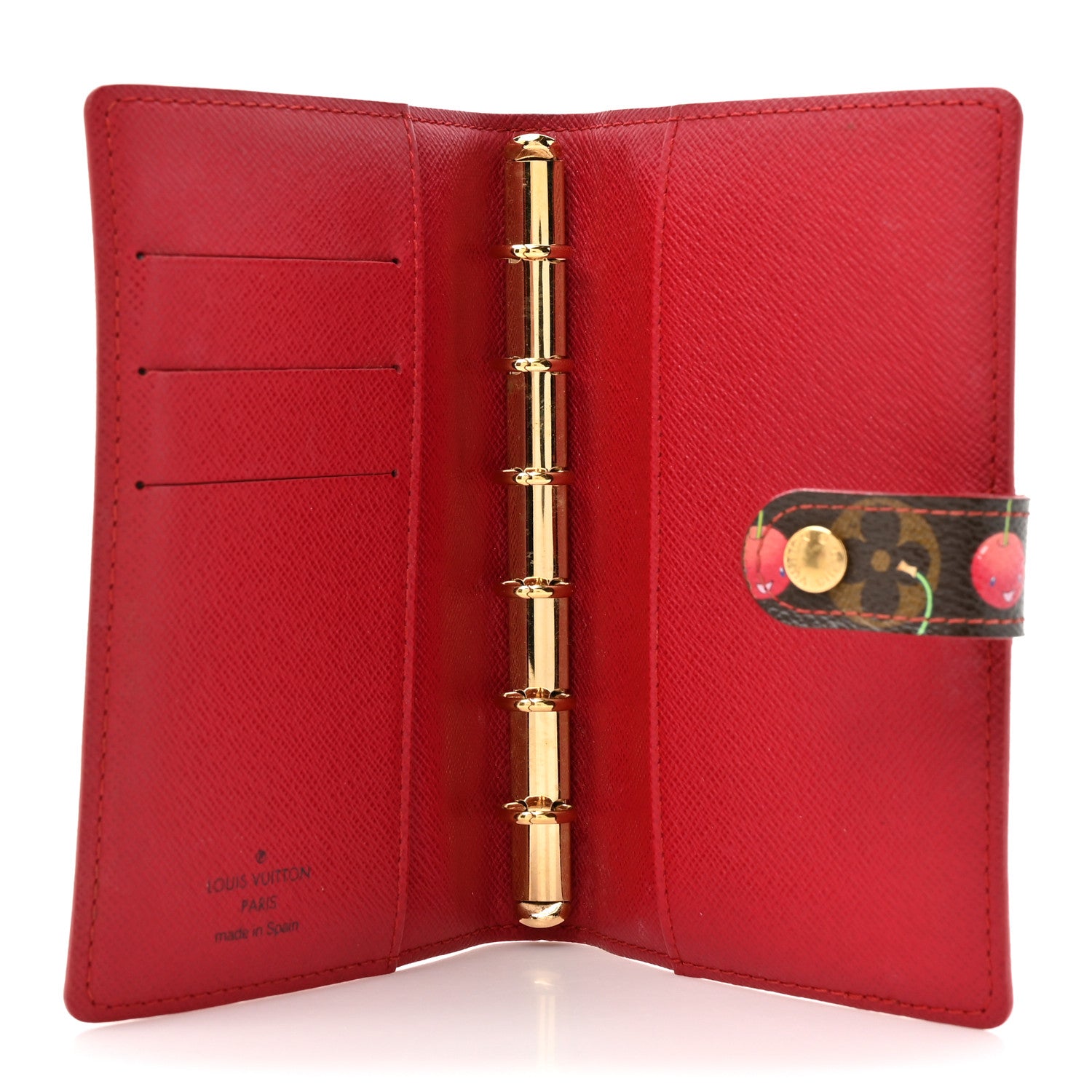 Louis Vuitton Monogram Cerises Small Ring Agenda Cover 5 of 7