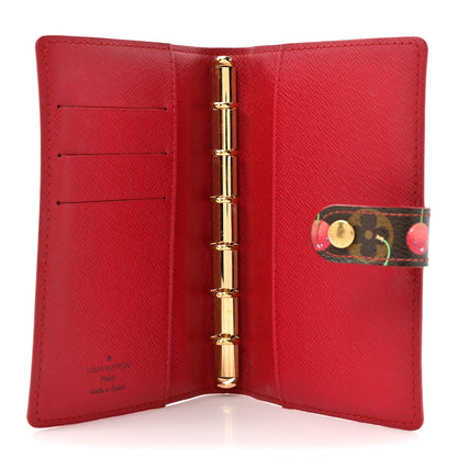 Louis Vuitton Monogram Cerises Small Ring Agenda Cover 5 of 7