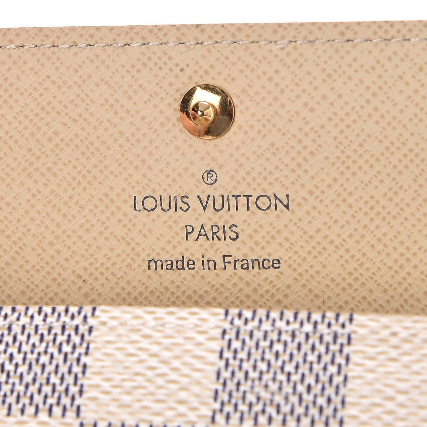 Louis Vuitton Damier Azur Multicles 4 Key Holder 8 of 9