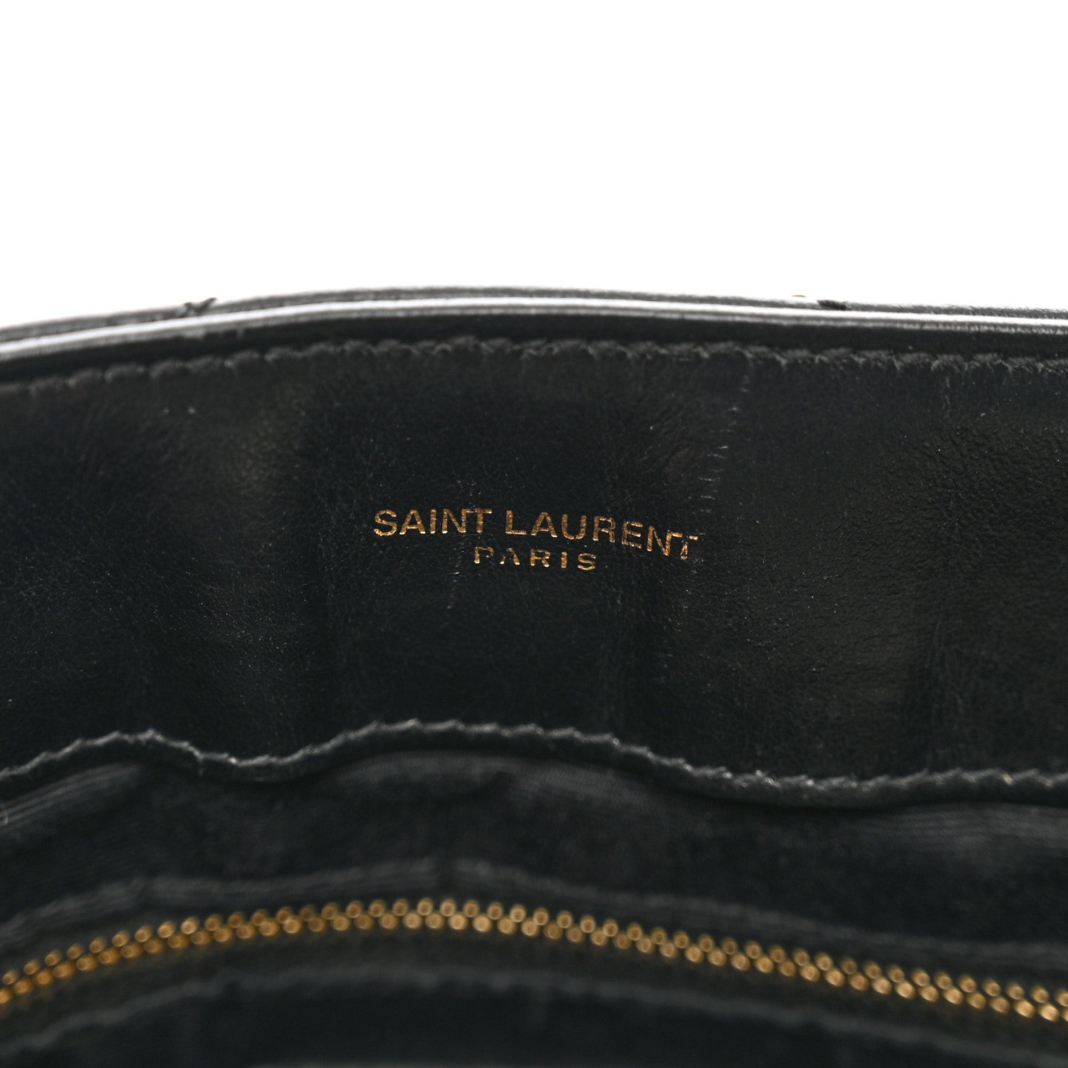 Saint Laurent Calfskin Y Quilted Monogram Medium Loulou Chain Satchel Black 8 of 12