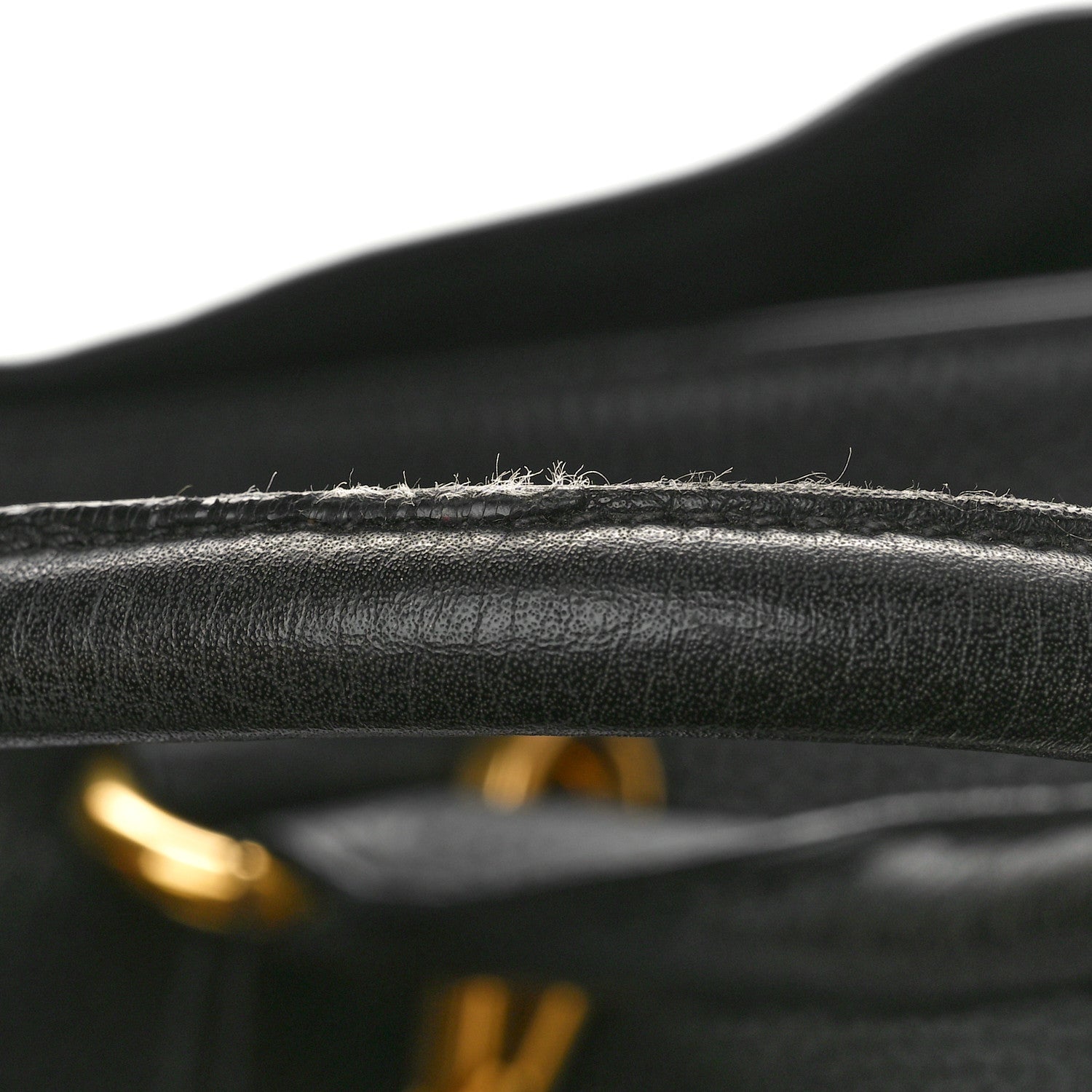 Prada Vitello Daino Shopping Satchel Black 12 of 13