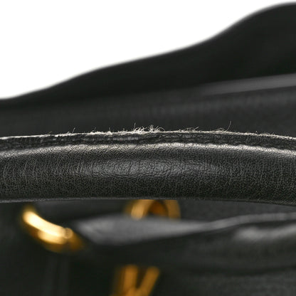 Prada Vitello Daino Shopping Satchel Black 12 of 13