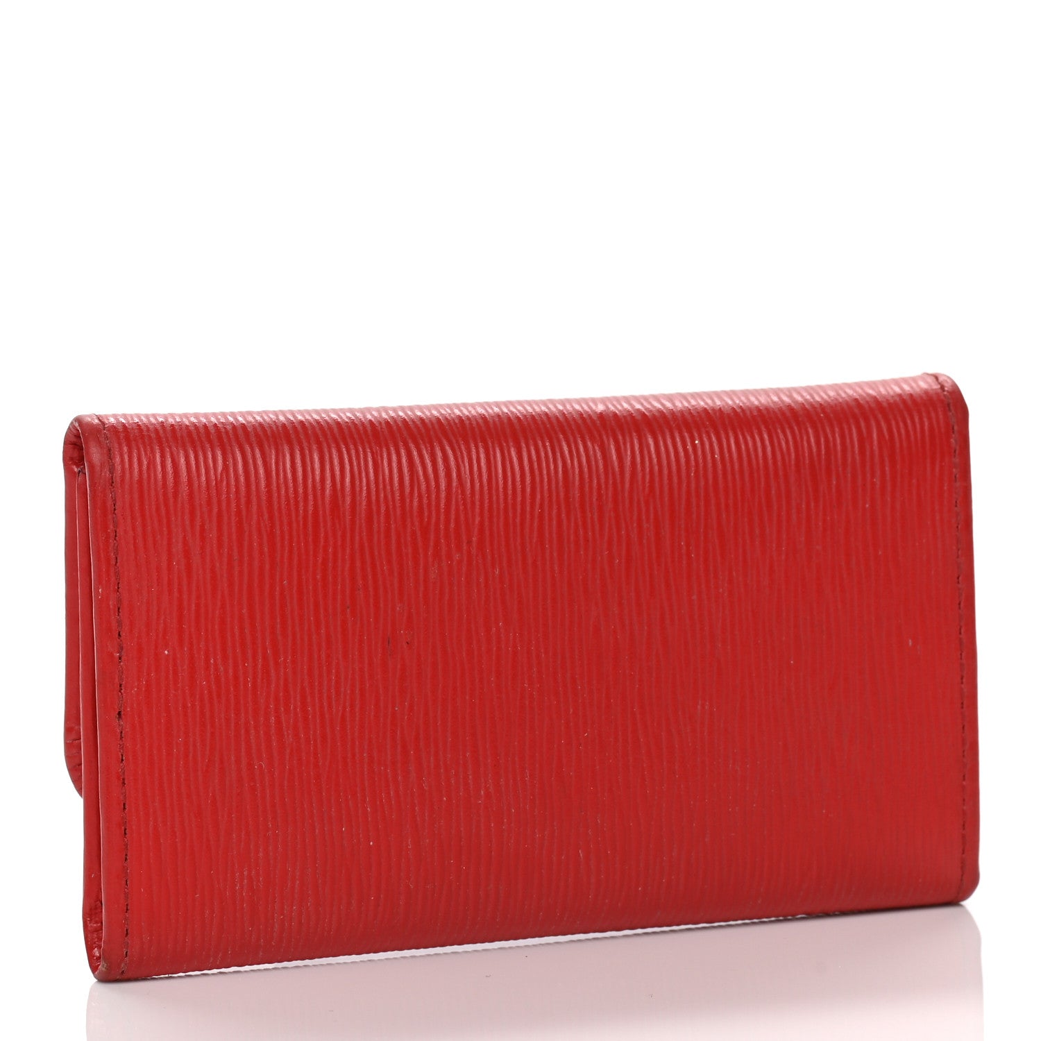 Prada Saffiano Metal 6 Key Holder Fuoco 3 of 9