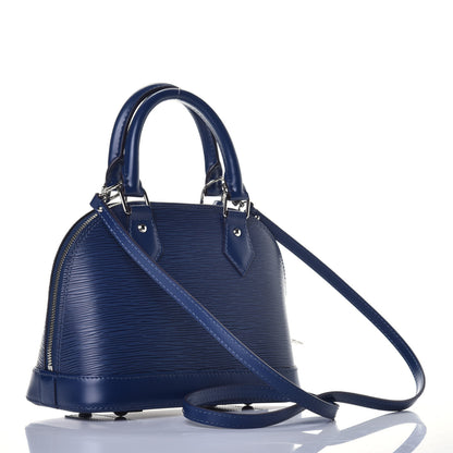 Louis Vuitton Epi Alma BB Indigo 4 of 9