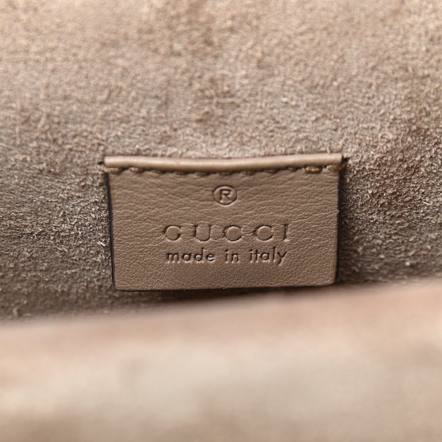 GG Supreme Monogram Mini Dionysus Shoulder Bag Taupe