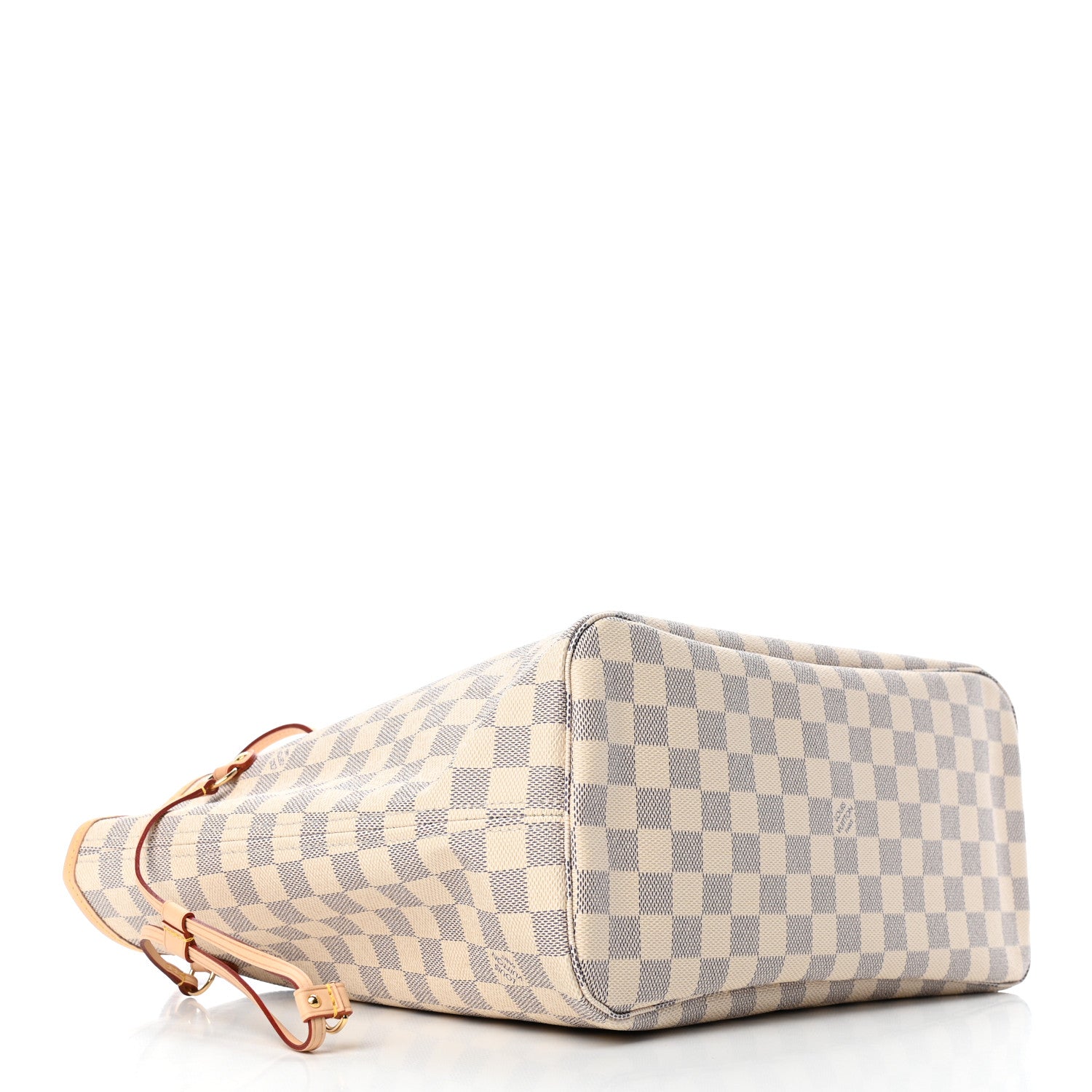 Louis Vuitton Damier Azur Neo Neverfull MM Rose Ballerine 3 of 4
