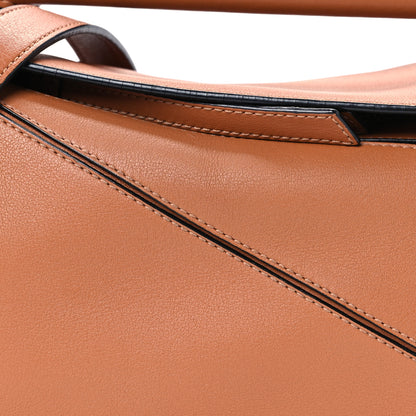 Loewe Calfskin Small Puzzle Bag Tan 9 of 11