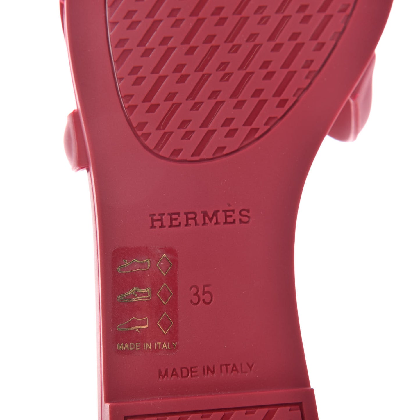 Rubber Aloha Sandals 35 Rose Baie