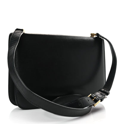 Saint Laurent Smooth Calfskin Carre Satchel Black 3 of 9