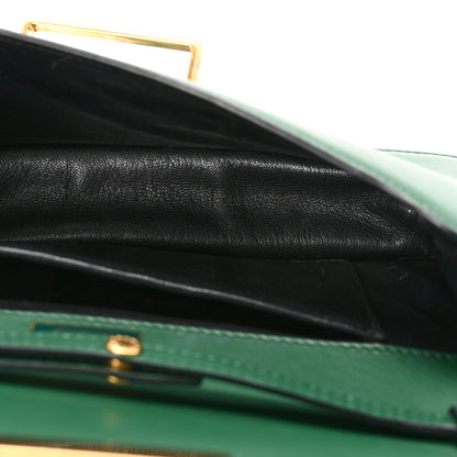 Prada City Calfskin Cahier Clutch With Chain Biliardo Black 5 of 9