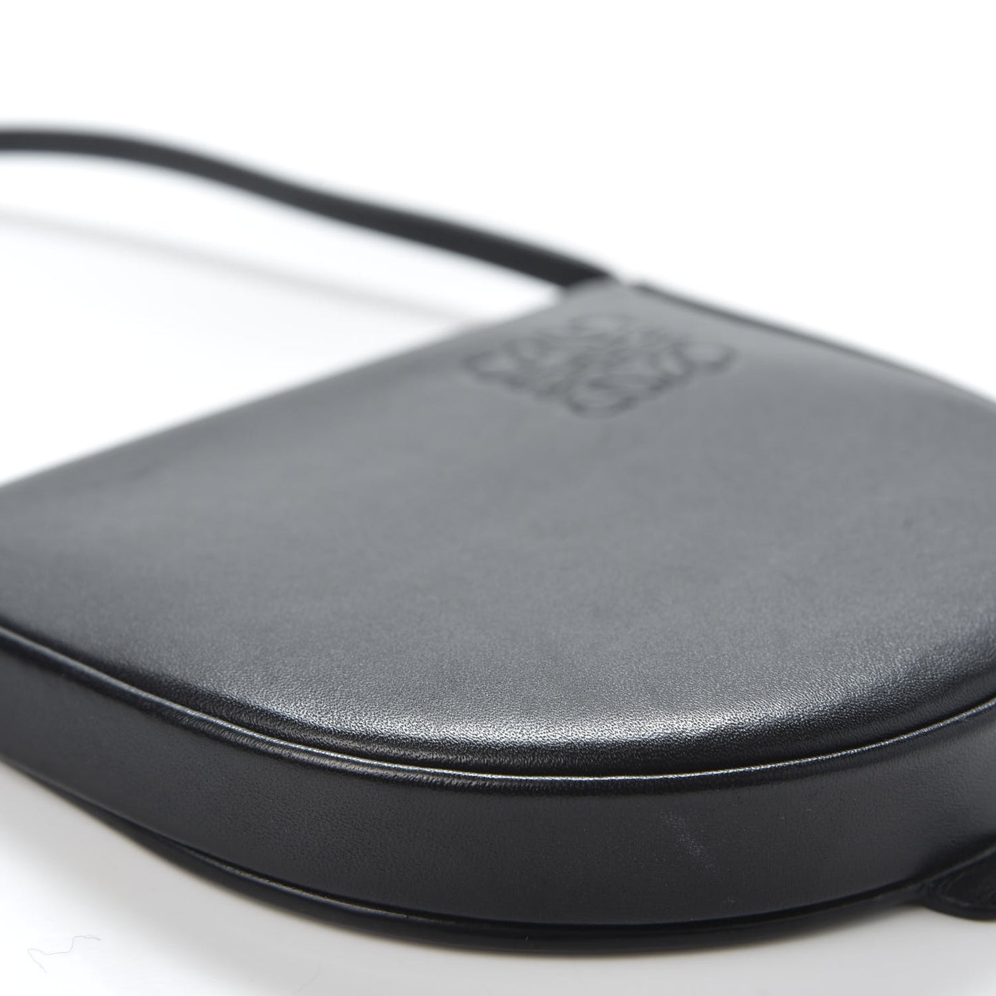Soft Calfskin Small Heel Bag Black