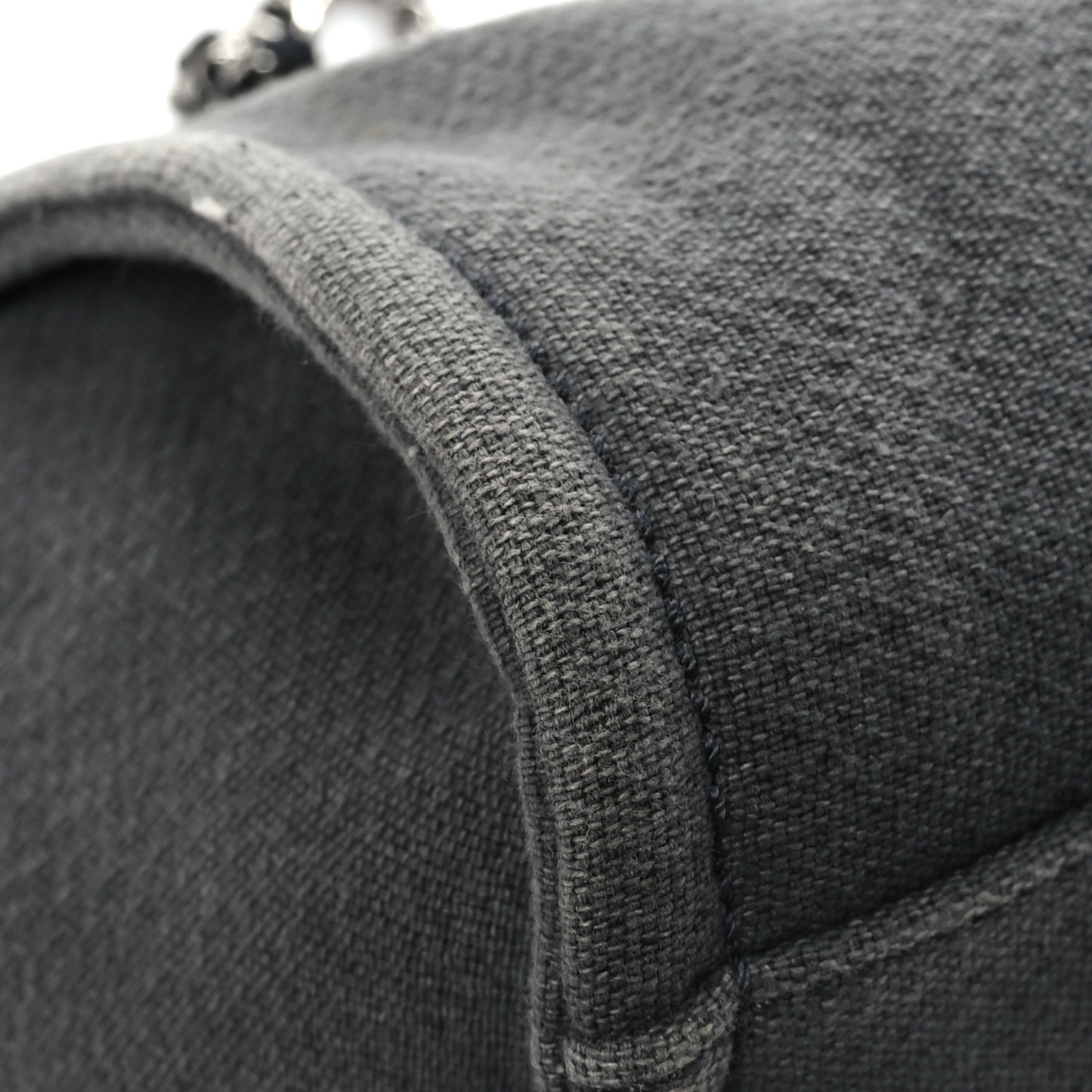 Canvas Small Deauville Tote Grey