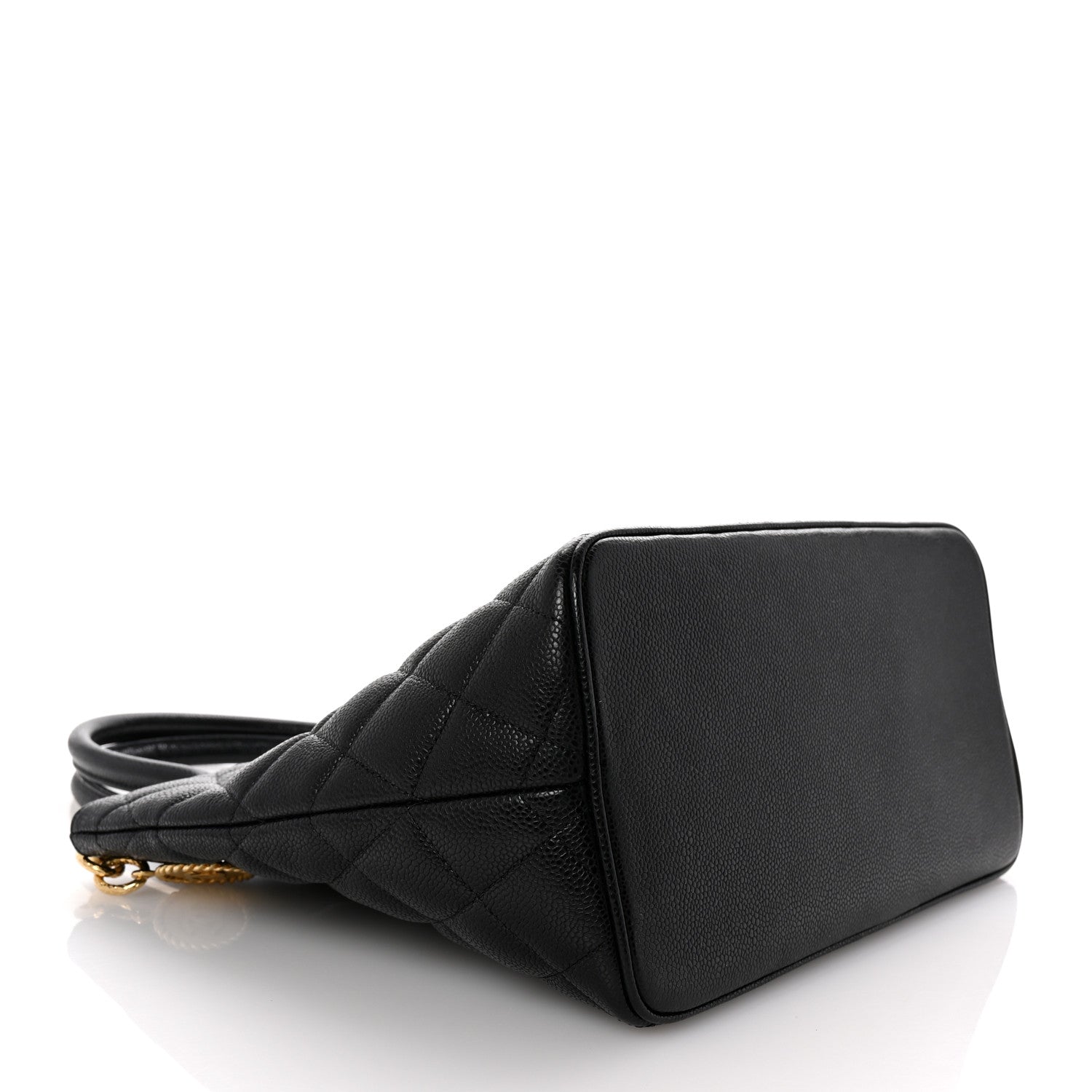 Chanel Caviar Quilted Medallion Tote Black 4 of 9