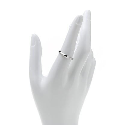 Tiffany Platinum 3mm Nesting Narrow Band Ring 57 8 2 of 5