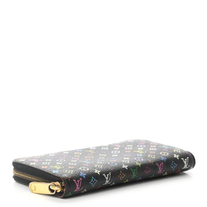 Louis Vuitton Monogram Multicolor Zippy Wallet Black Grenade 8 of 16