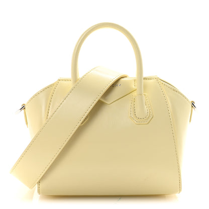 Givenchy Box Calfskin Toy Antigona Soft Yellow Natural Beige 1 of 9
