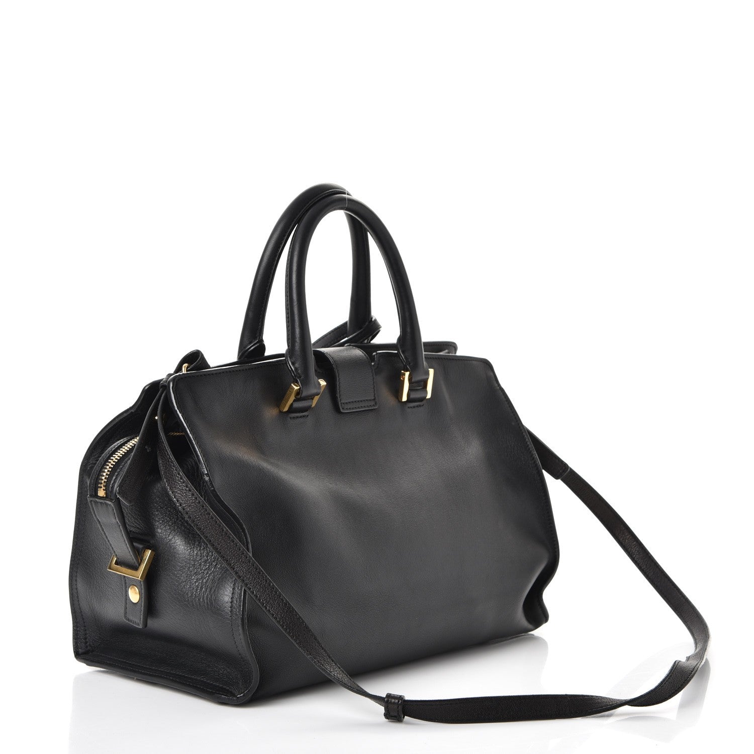 Saint Laurent Calfskin Small Classic Y Cabas Black 3 of 11