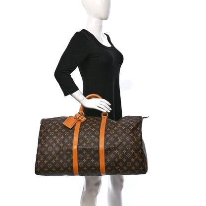 Louis Vuitton Monogram Keepall 55 2 of 12