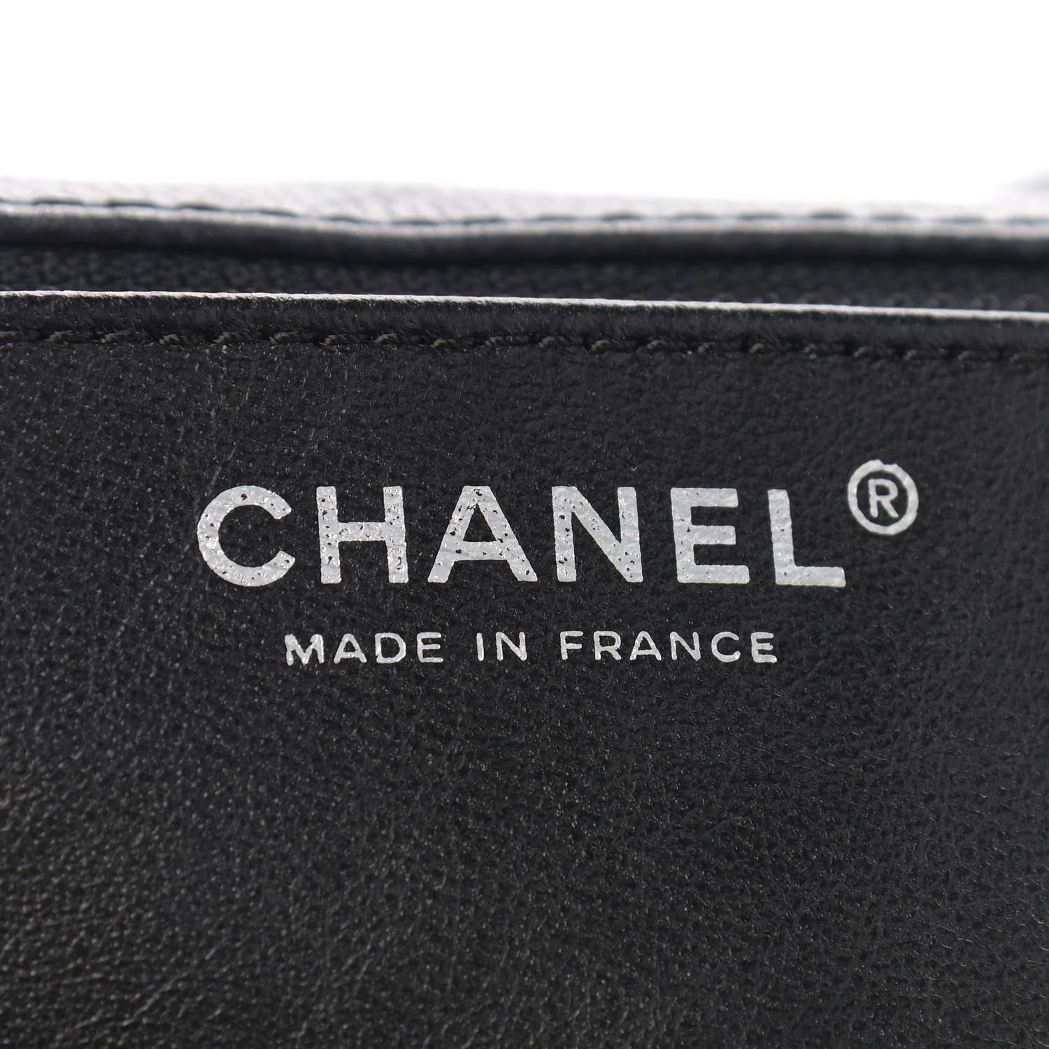 Chanel Washed Caviar Quilted Maxi Single Flap Black 5 of 9