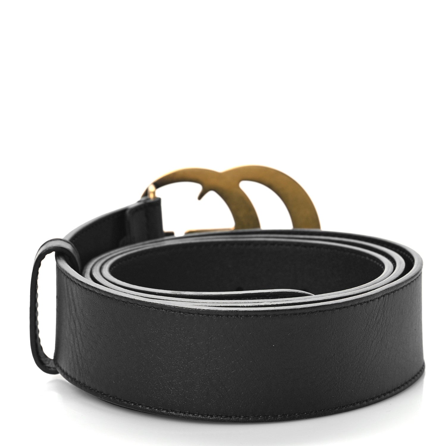Gucci Calfskin Double G 40mm Belt 105 42 Black 2 of 6