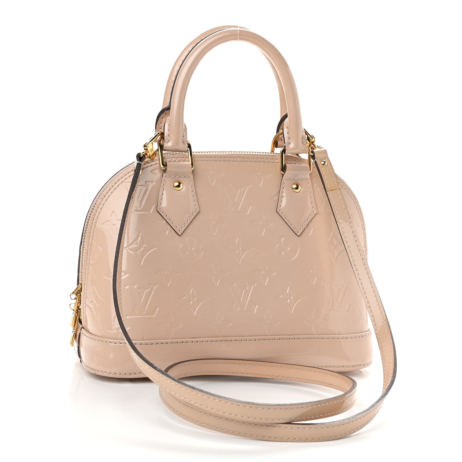 Louis Vuitton Vernis Alma BB Rose Angelique 3 of 10