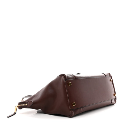 Celine Supple Shiny Lambskin Medium Smiling New Luggage Brick 4 of 11