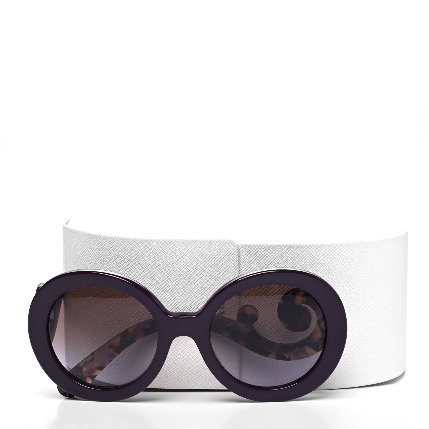 Prada Baroque Sunglasses SPR 27N Tortoise Purple 8 of 8