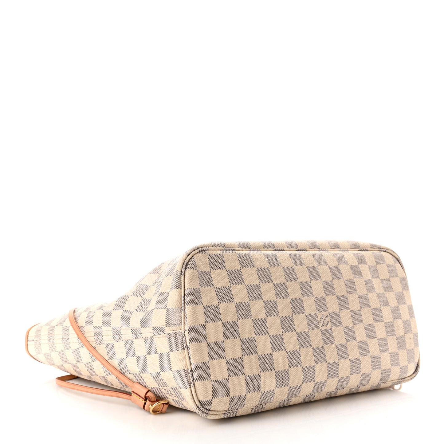 Damier Azur Neo Neverfull MM Rose Ballerine