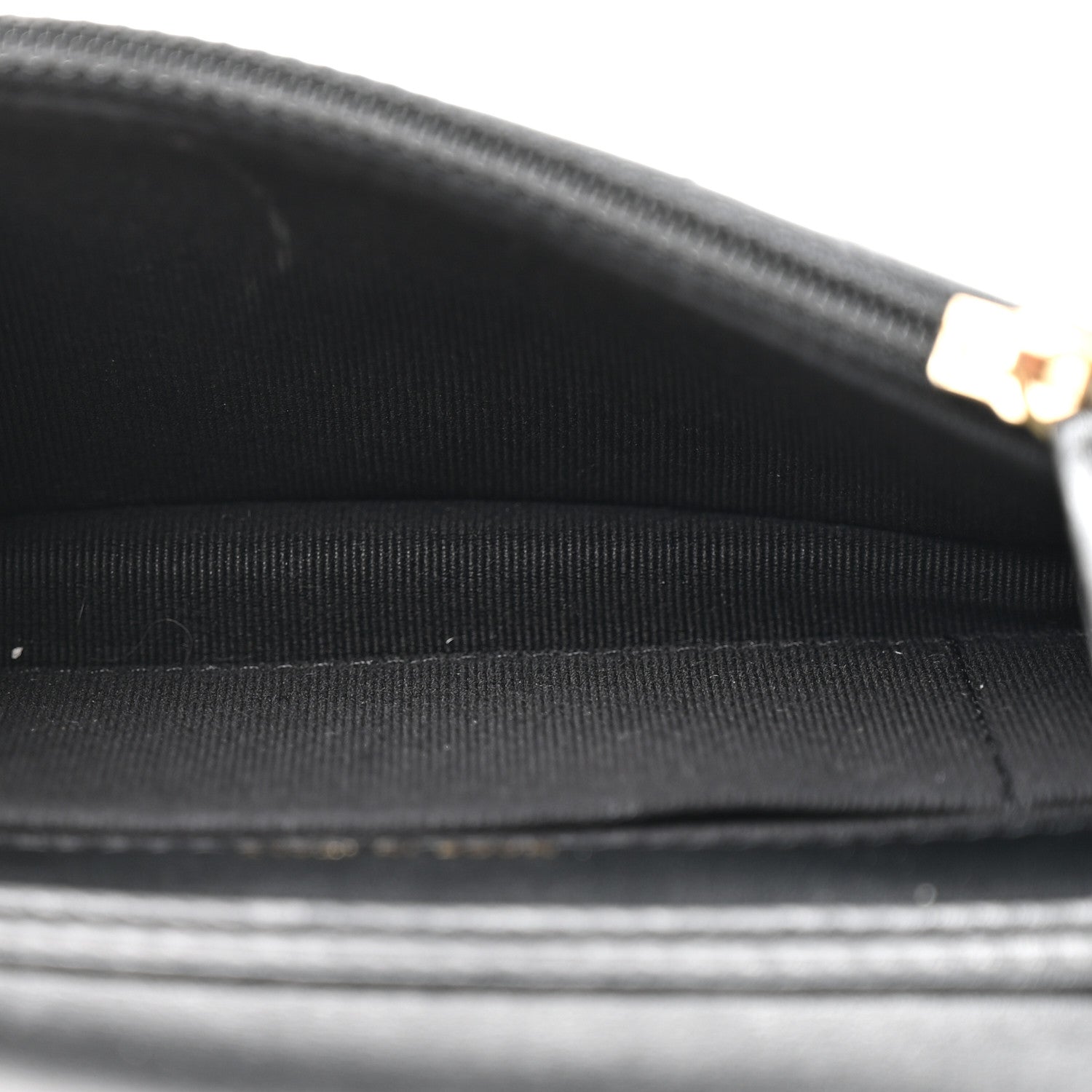 Chanel Calfskin Quilted Maxi Pearls Clutch With Chain Black 5 of 11