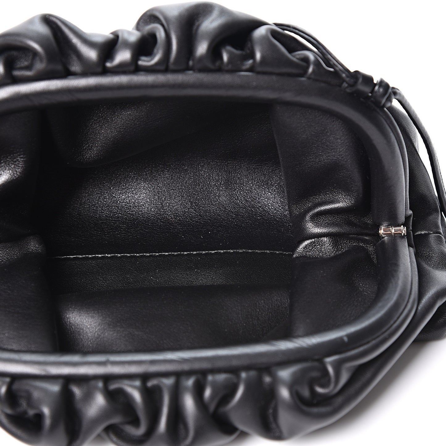 Butter Calfskin The Mini Pouch Black