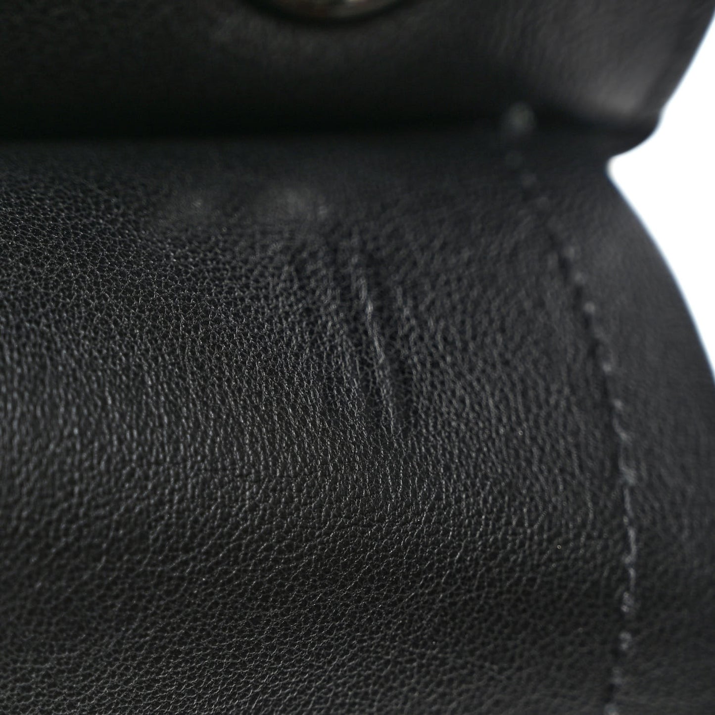 Sheepskin Chevron Quilted 2.55 Reissue 225 Double Flap So Black