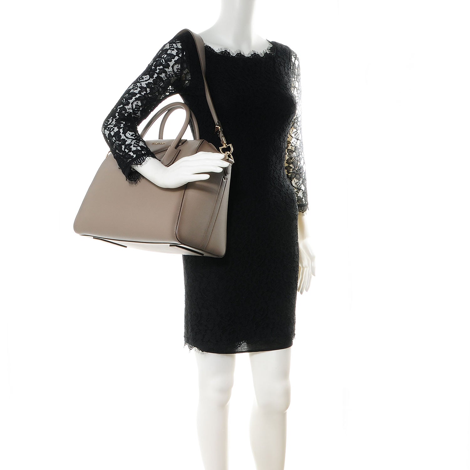 Givenchy Antique Calfskin Medium Antigona Grey 2 of 8