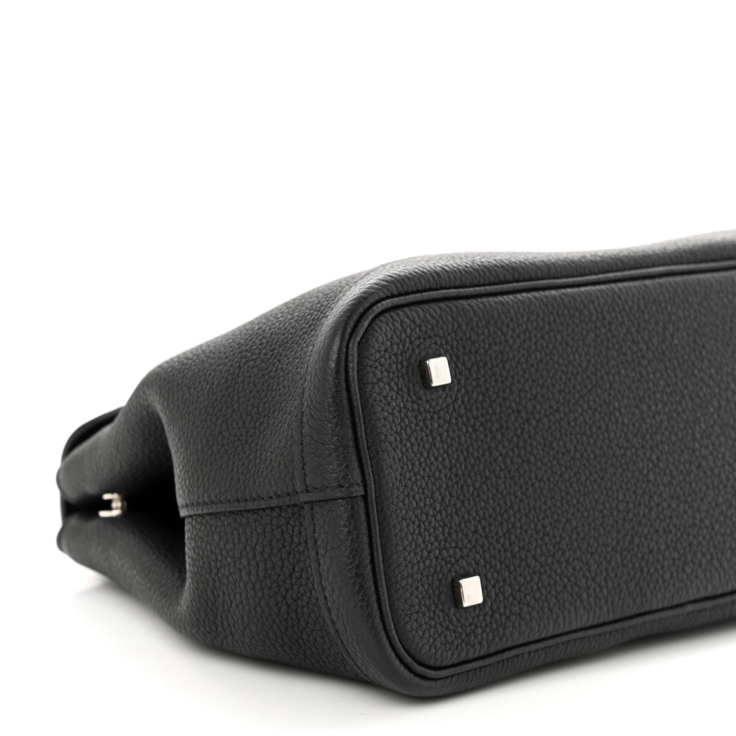 Taurillon Blush Calfskin Gabby PM Black