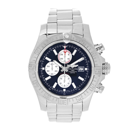Breitling Stainless Steel 48mm Super Avenger Automatic Watch Volcano Black A13371 1 of 4
