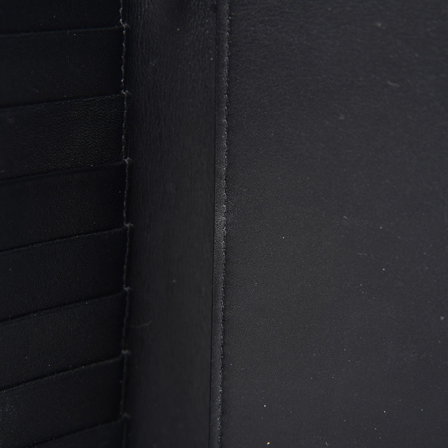 Saint Laurent Calfskin Crocodile Embossed Mens Zip Around Continental Wallet Black 11 of 13