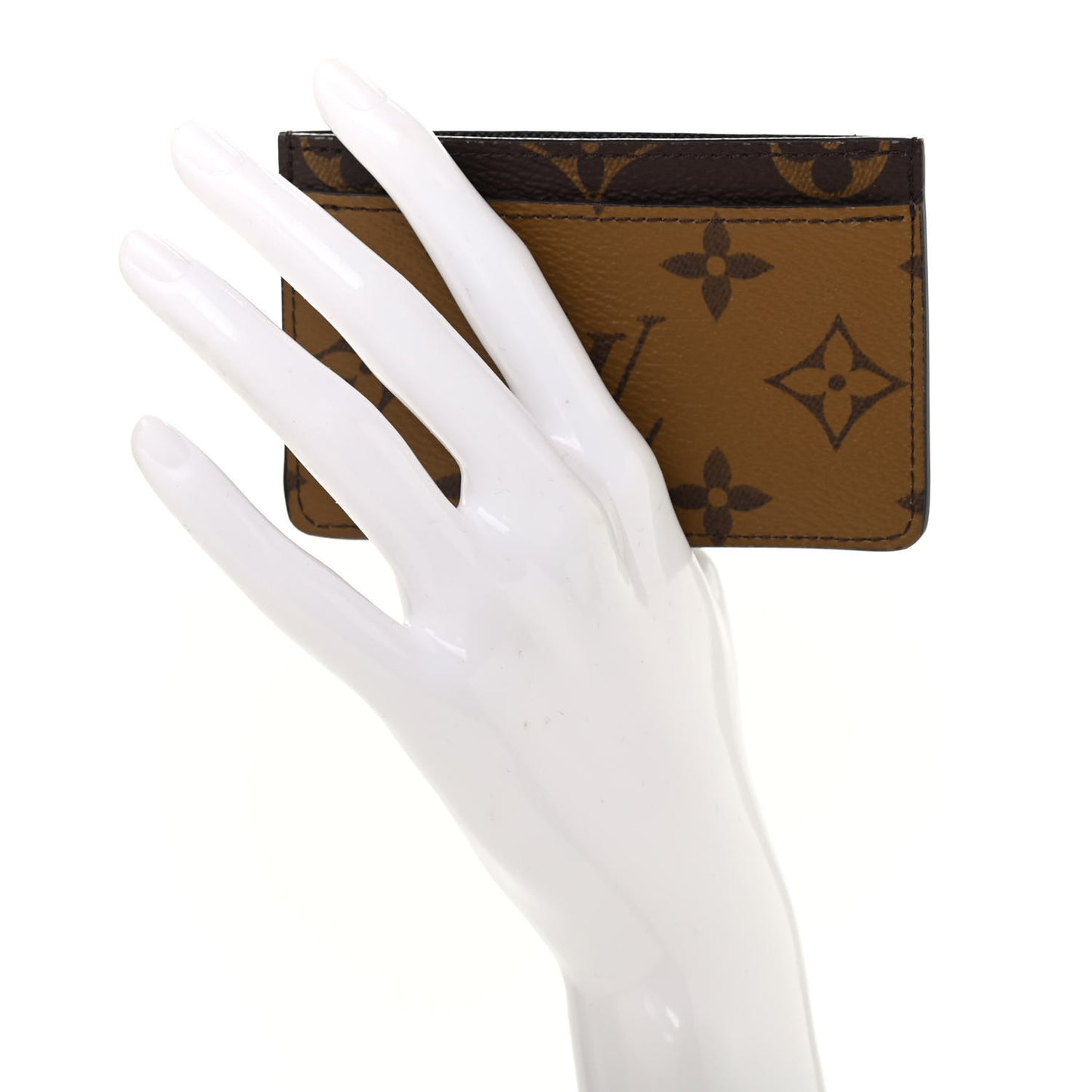 Reverse Monogram Card Holder