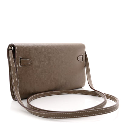 Hermes Epsom Kelly Wallet To Go Etoupe 3 of 11