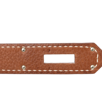 Hermes Barenia Faubourg Kelly Retourne 28 Fauve 12 of 15