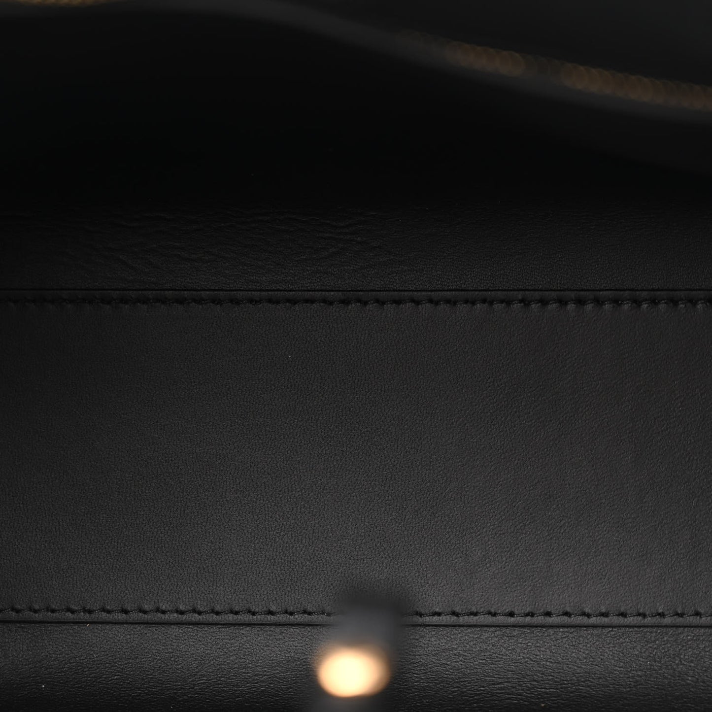 Crocodile Embossed Calfskin Small Frances Tote Black