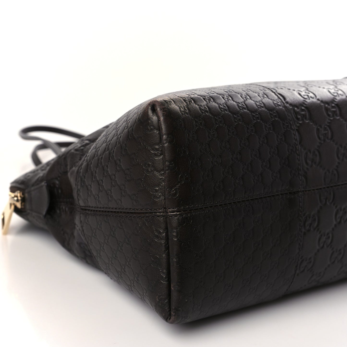 Guccissima Medium Bree Shoulder Bag Chocolate