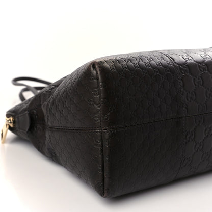 Gucci Guccissima Medium Bree Shoulder Bag Chocolate 8 of 11