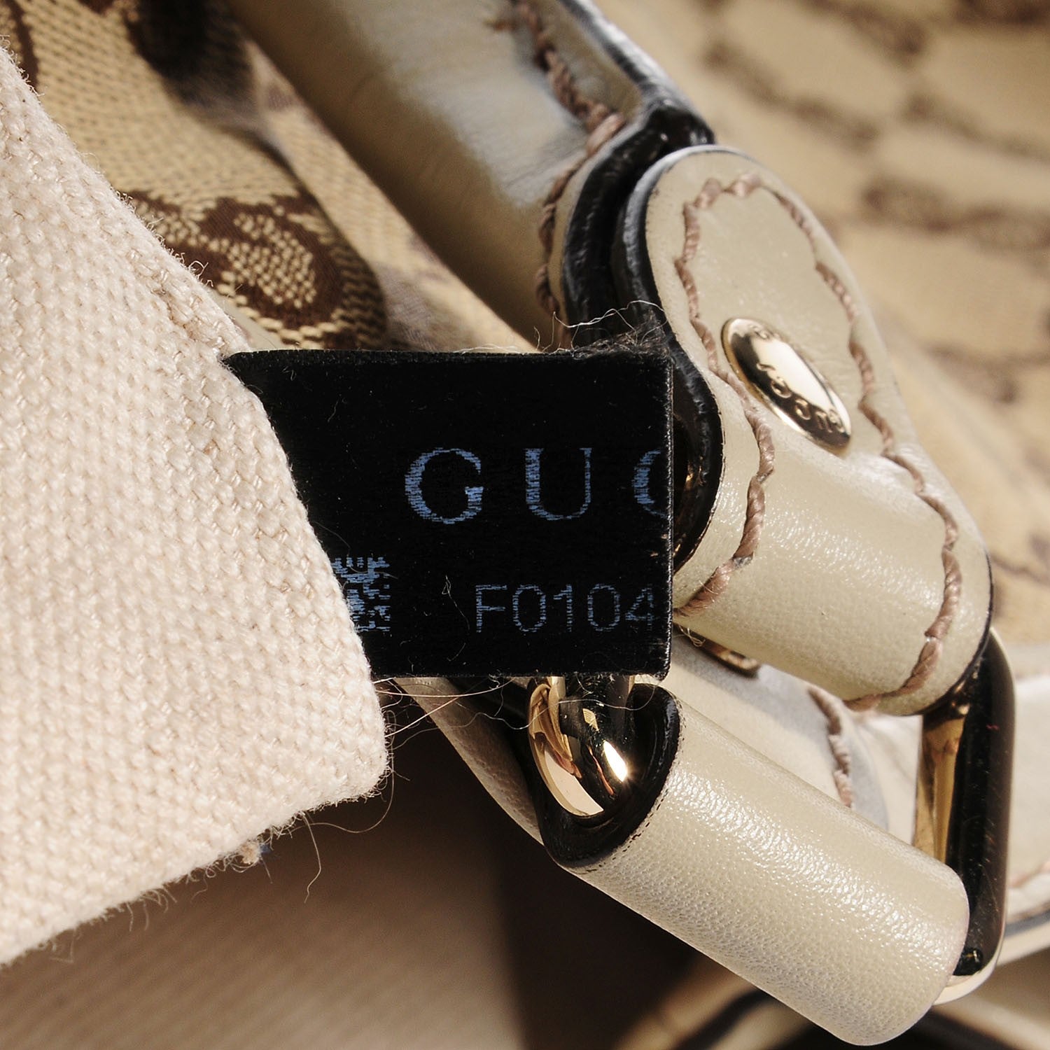 Gucci Monogram Large Sukey Tote Off White 9 of 10